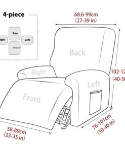 Alternative view of Elastic Split Functional Sofa