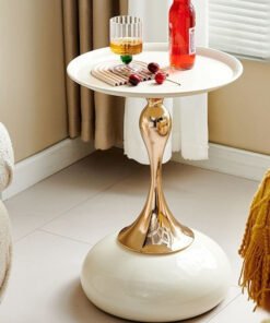 Iron Edge Small Apartment Coffee Table