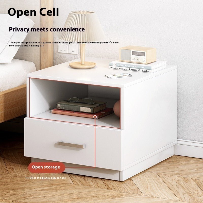 Bedside Table Small Tail Rack Storage Cabinet - Image 4