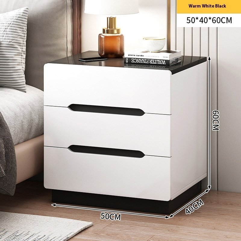 Bedside Table Small Tail Rack Storage Cabinet - Image 7